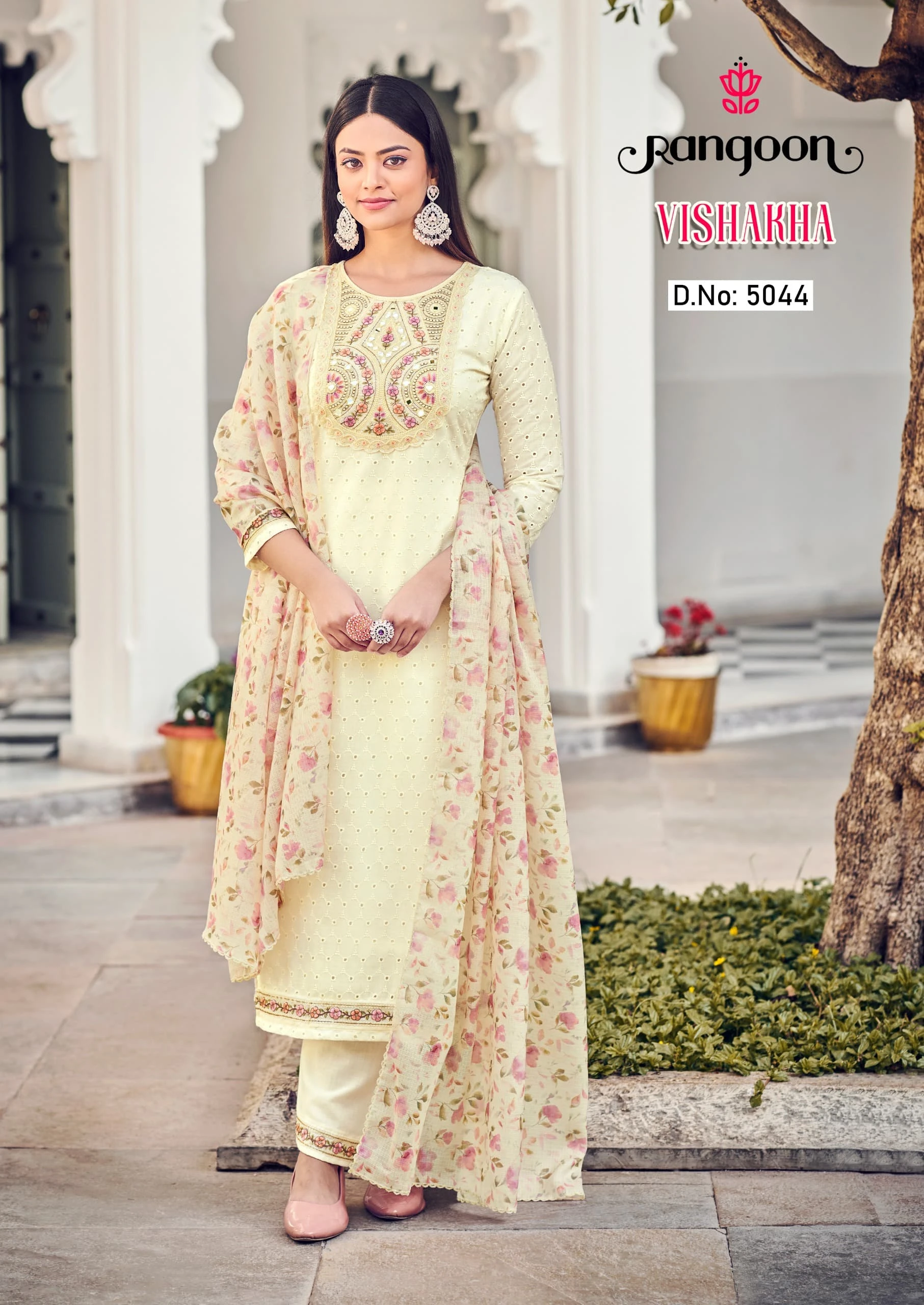 Rangoon Vishakha Pure Cotton Wholesale Readymade Salwar Suit Catalog — Wholesale Salwar Suits, Rangoon wholesale from Surat — Photo 5